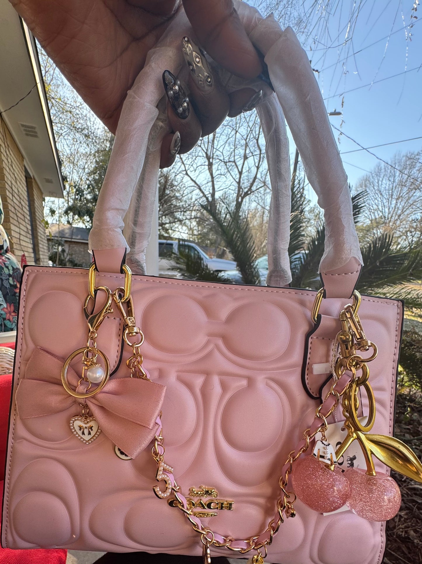Powder pink girly