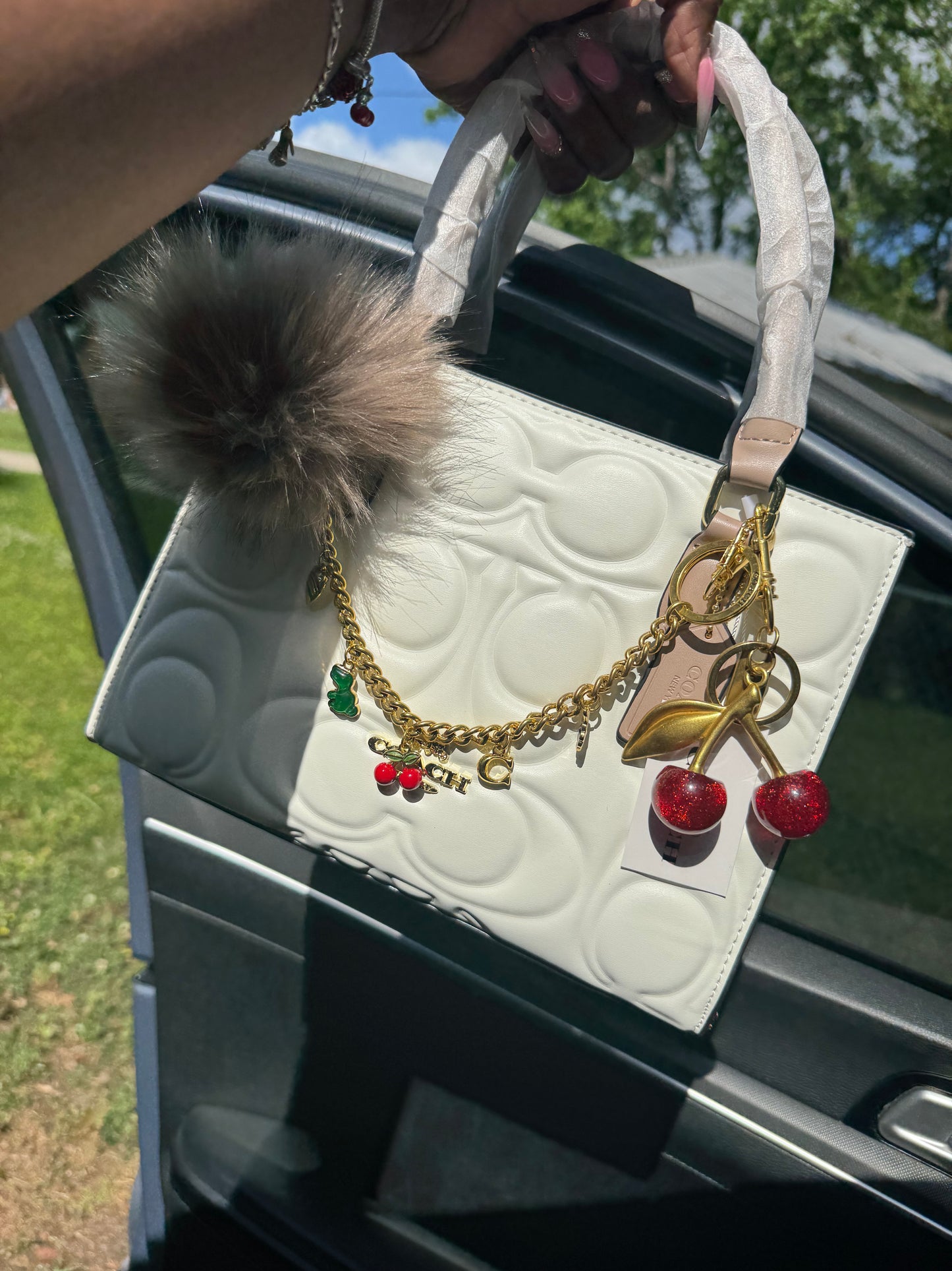 White and nude Coachy girl swagger